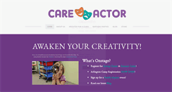 Desktop Screenshot of careactorkids.com